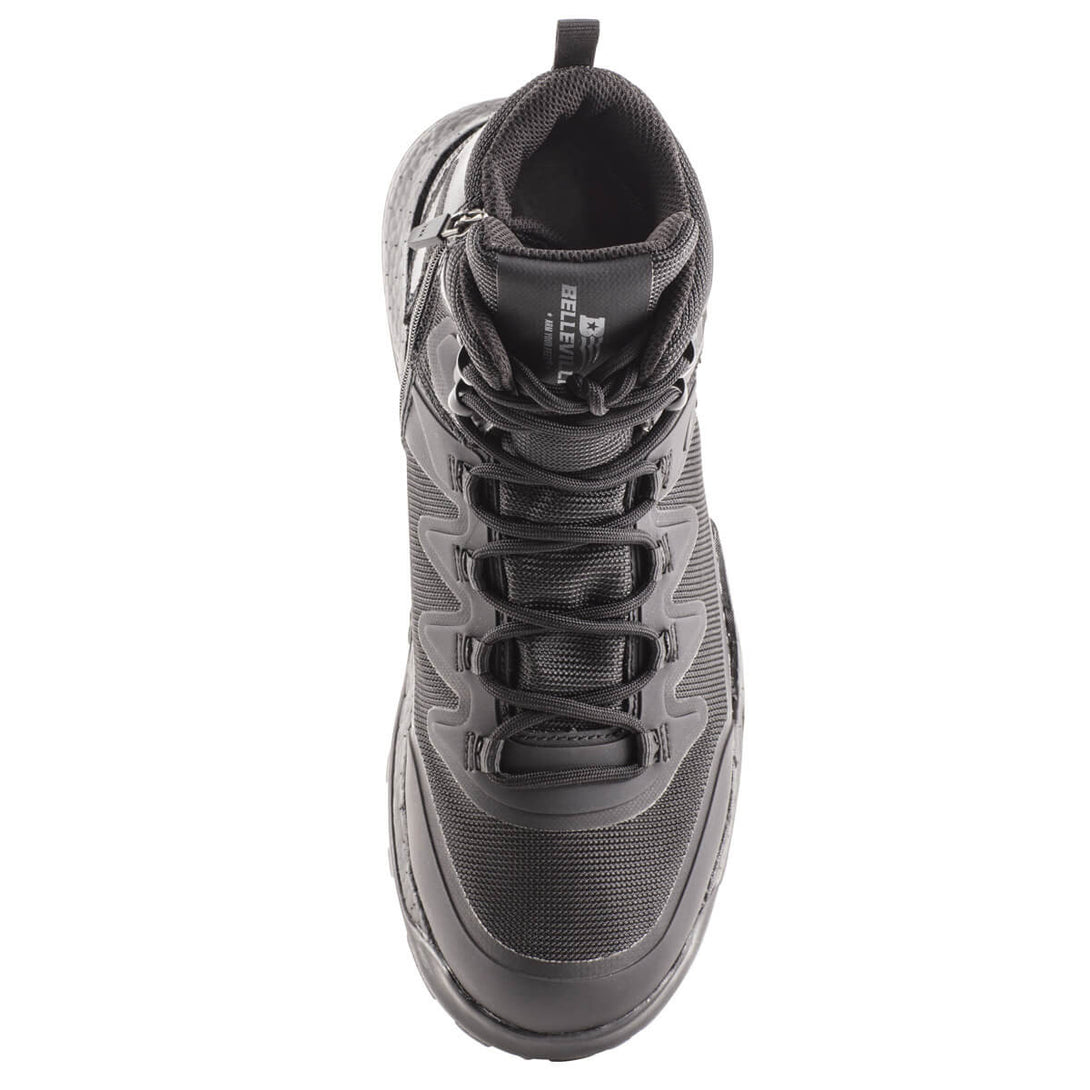 Belleville BV970ZWPT black AMRAP vapor waterproof boot top.